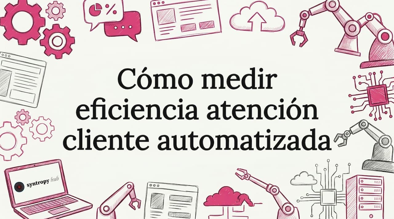 Cómo medir eficiencia atención cliente automatizada