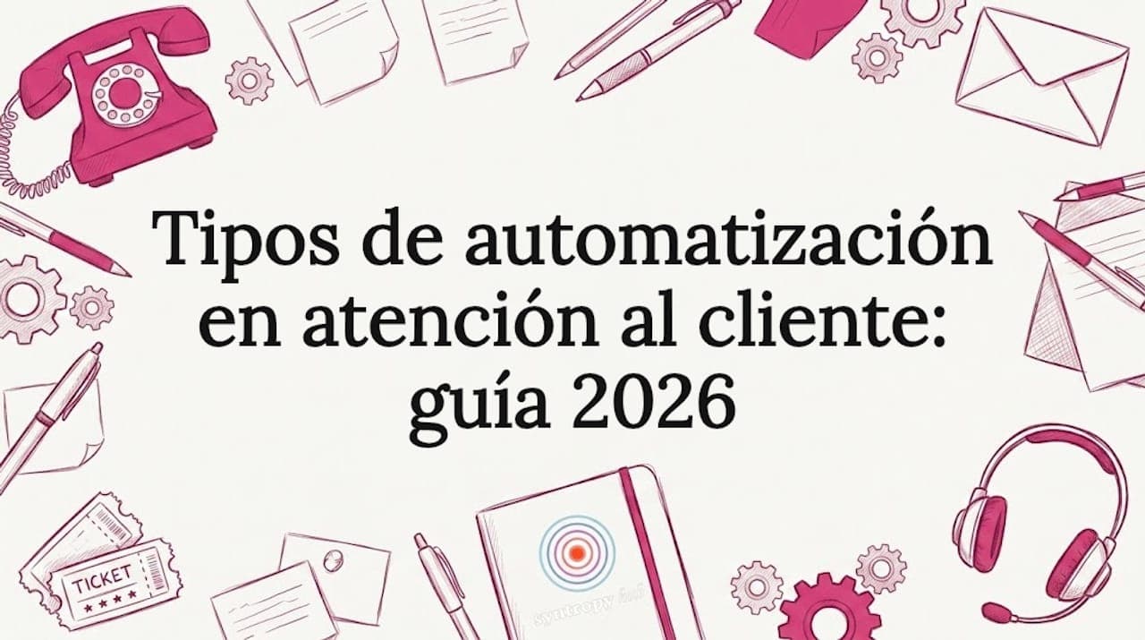 Tipos de automatización en atención al cliente: guía 2026