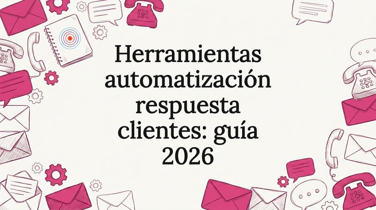Herramientas automatización respuesta clientes: guía 2026