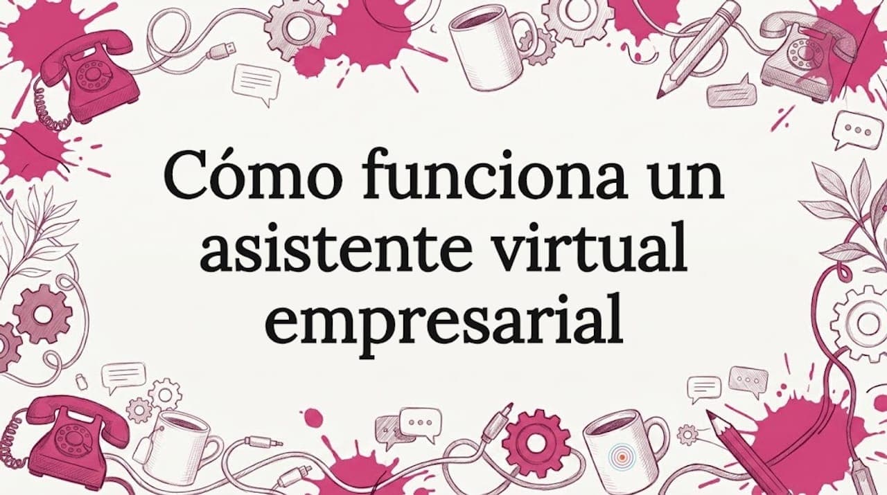 Cómo funciona un asistente virtual empresarial