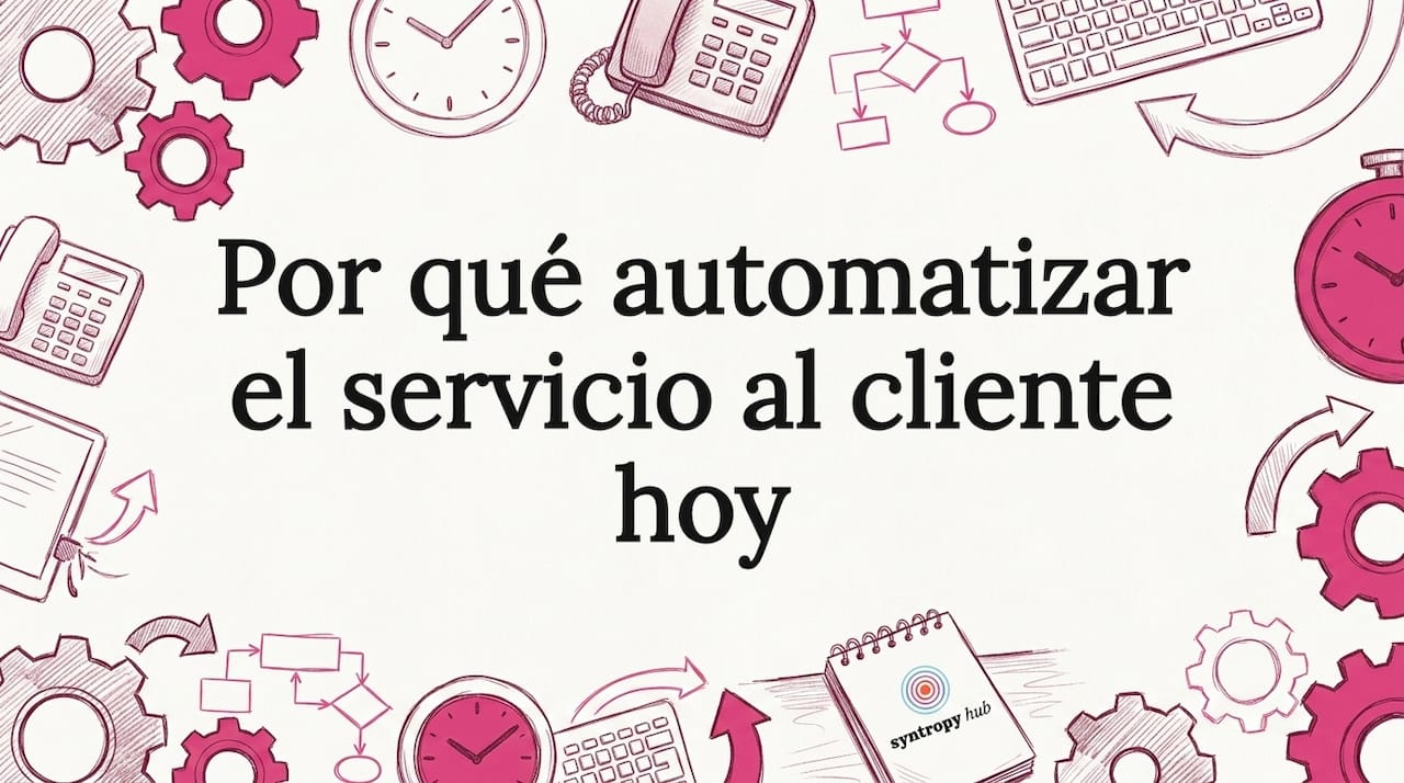Por qué automatizar el servicio al cliente hoy