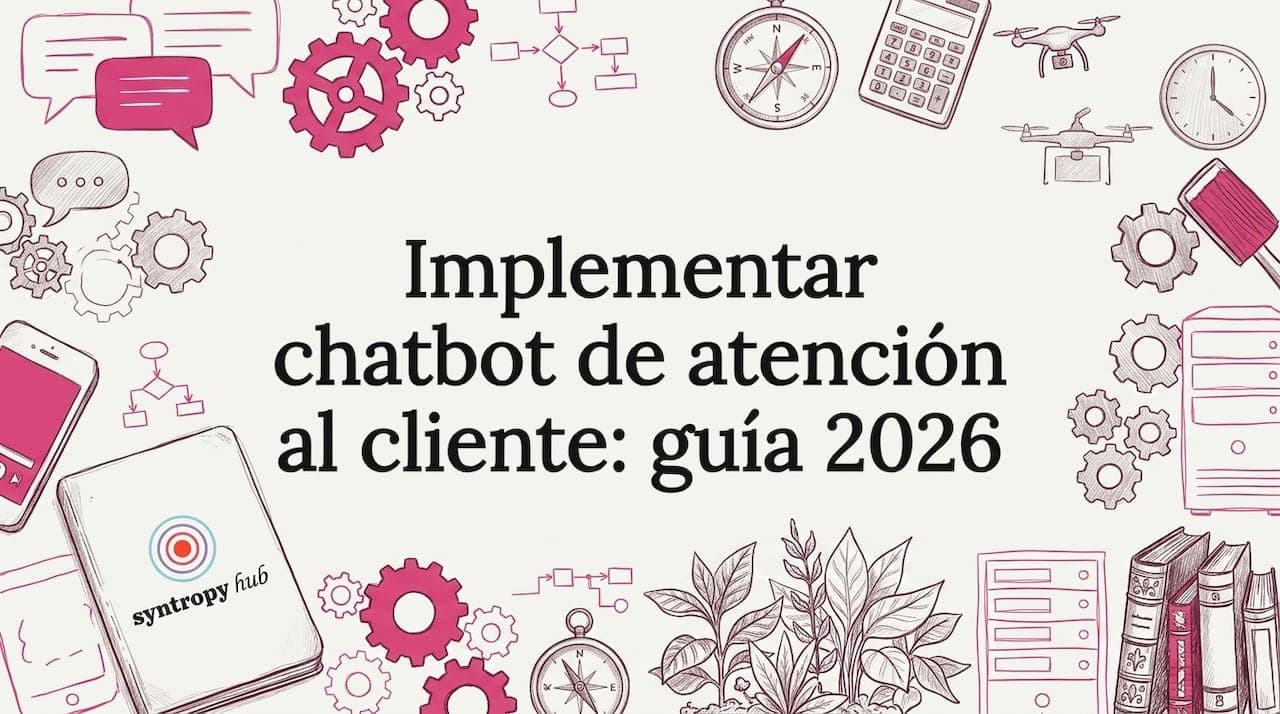 Implementar chatbot de atención al cliente: guía 2026
