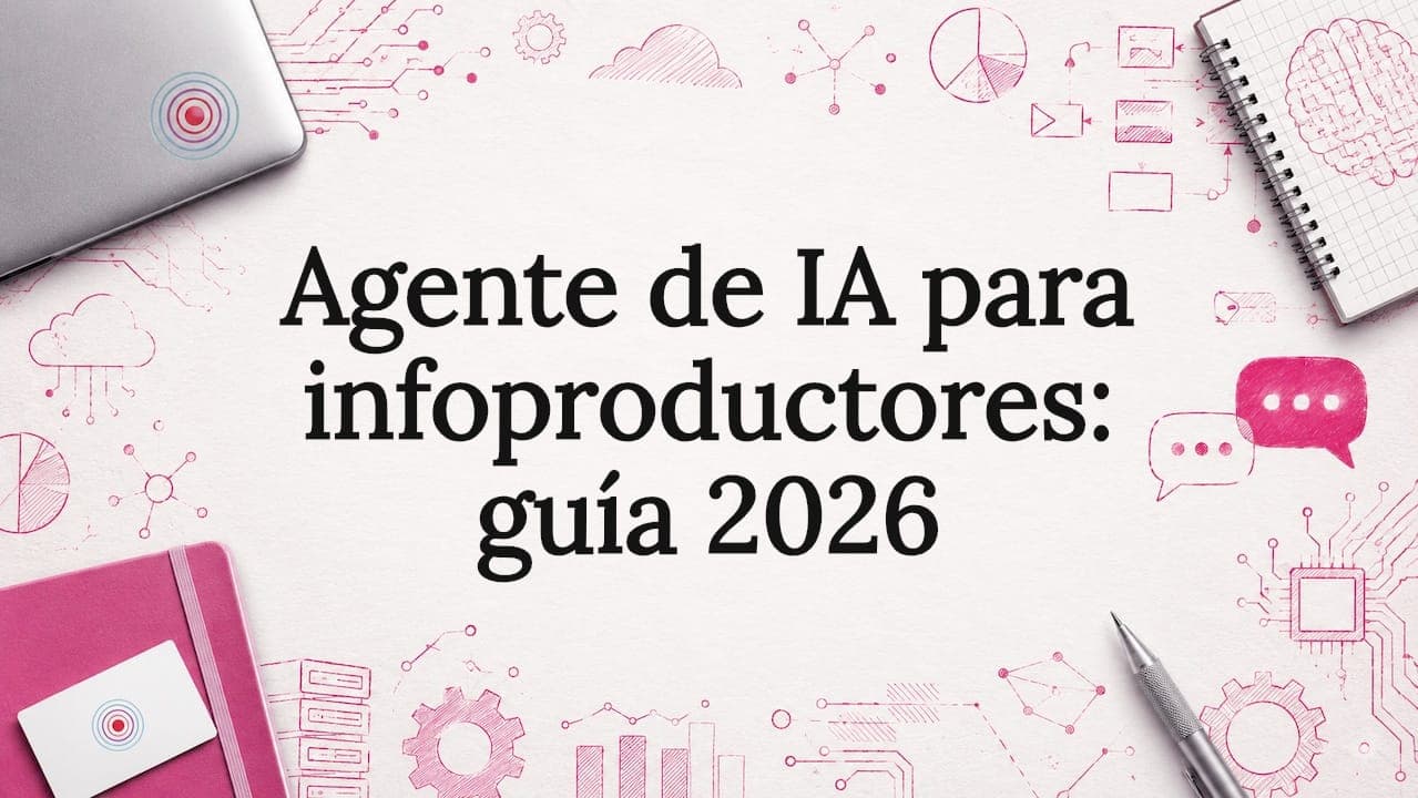 Agente de IA para infoproductores: guía 2026