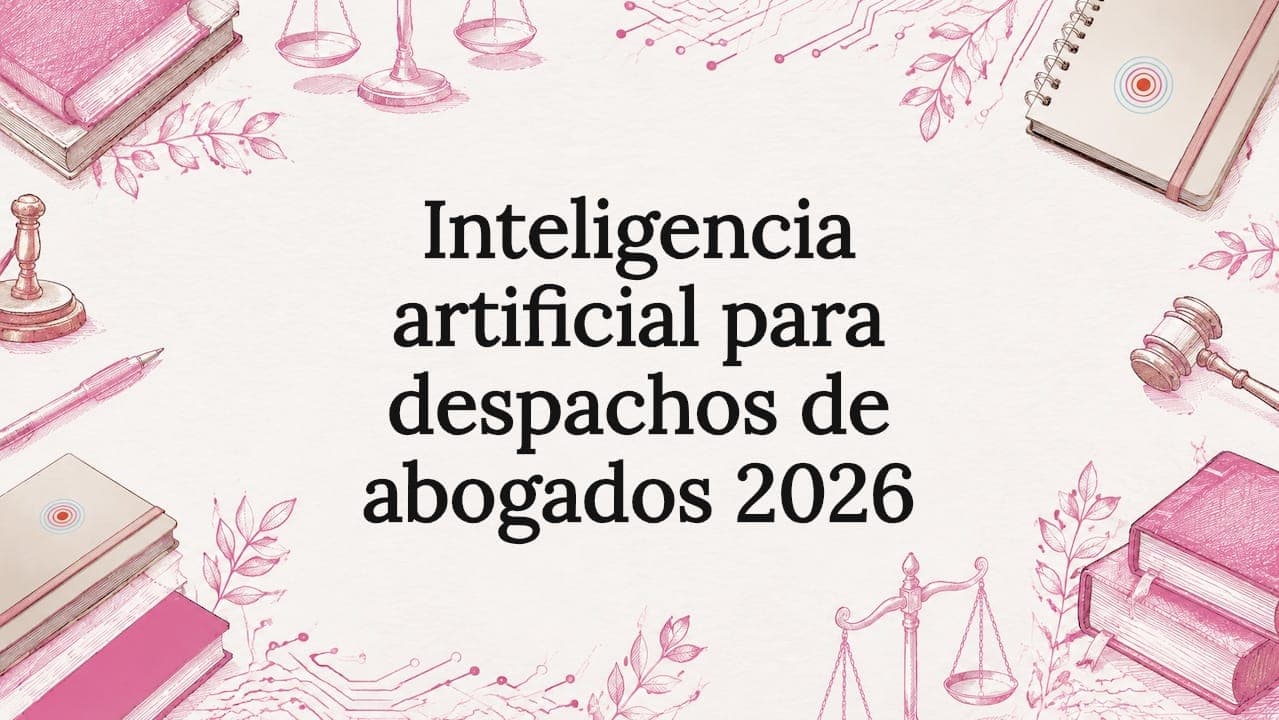 Inteligencia artificial para despachos de abogados 2026