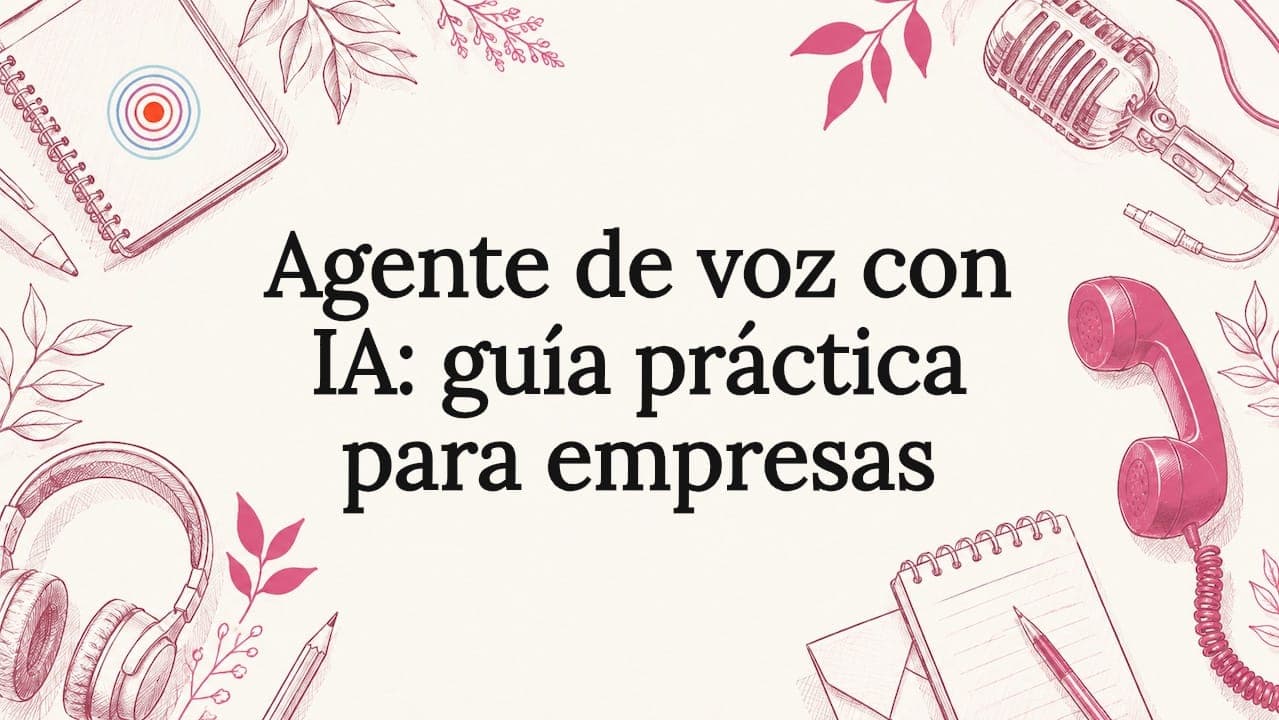 Agente de voz con IA: guía práctica para empresas