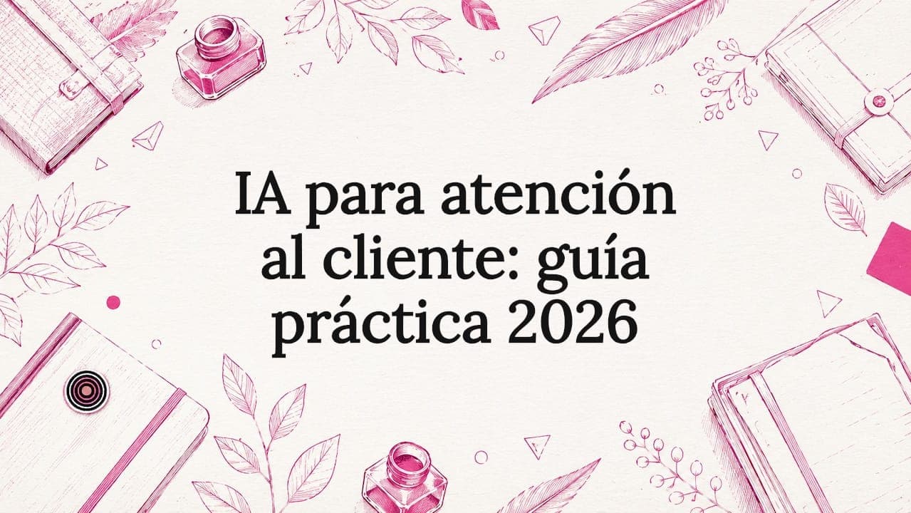 IA para atención al cliente: guía práctica 2026