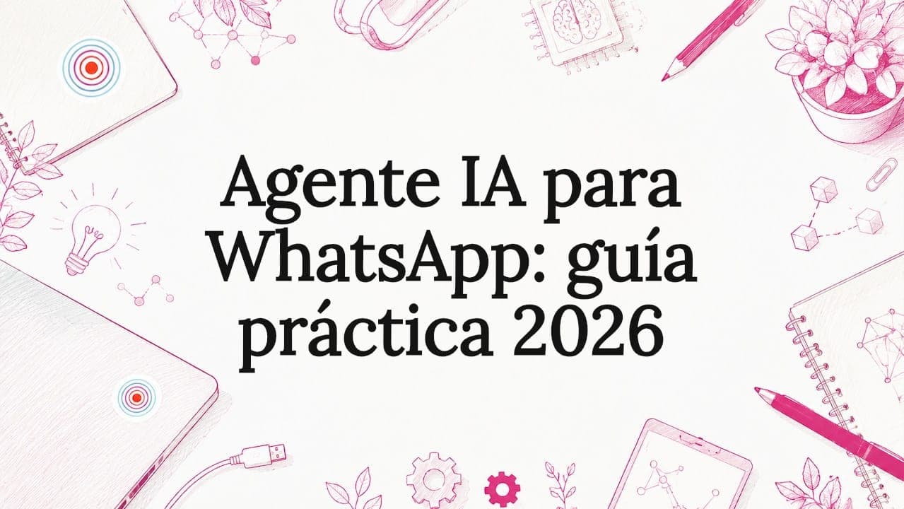 Agente IA para WhatsApp: guía práctica 2026
