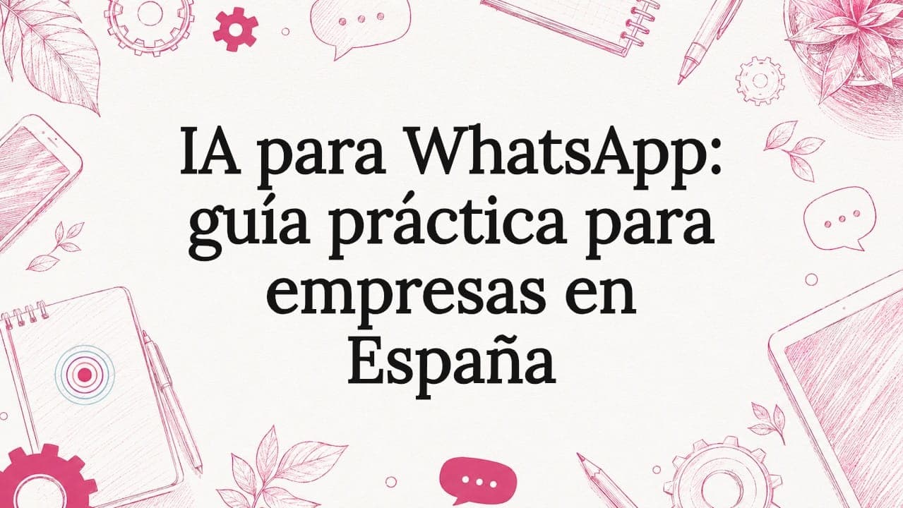 IA para WhatsApp: guía práctica para empresas en España