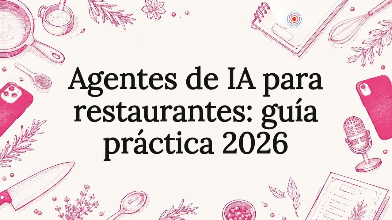 Agentes de IA para restaurantes: guía práctica 2026