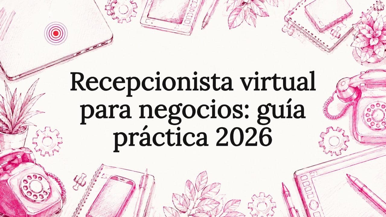 Recepcionista virtual para negocios: guía práctica 2026