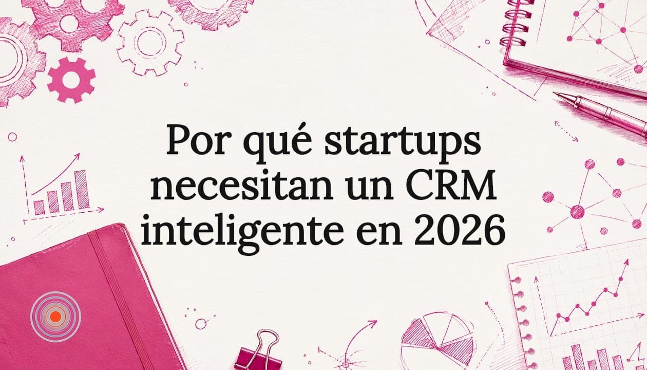 Por qué startups necesitan un CRM inteligente en 2026