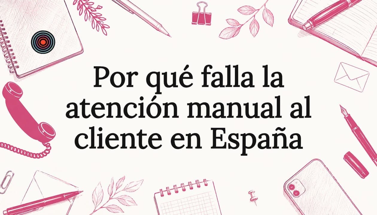 Por qué falla la atención manual al cliente en España
