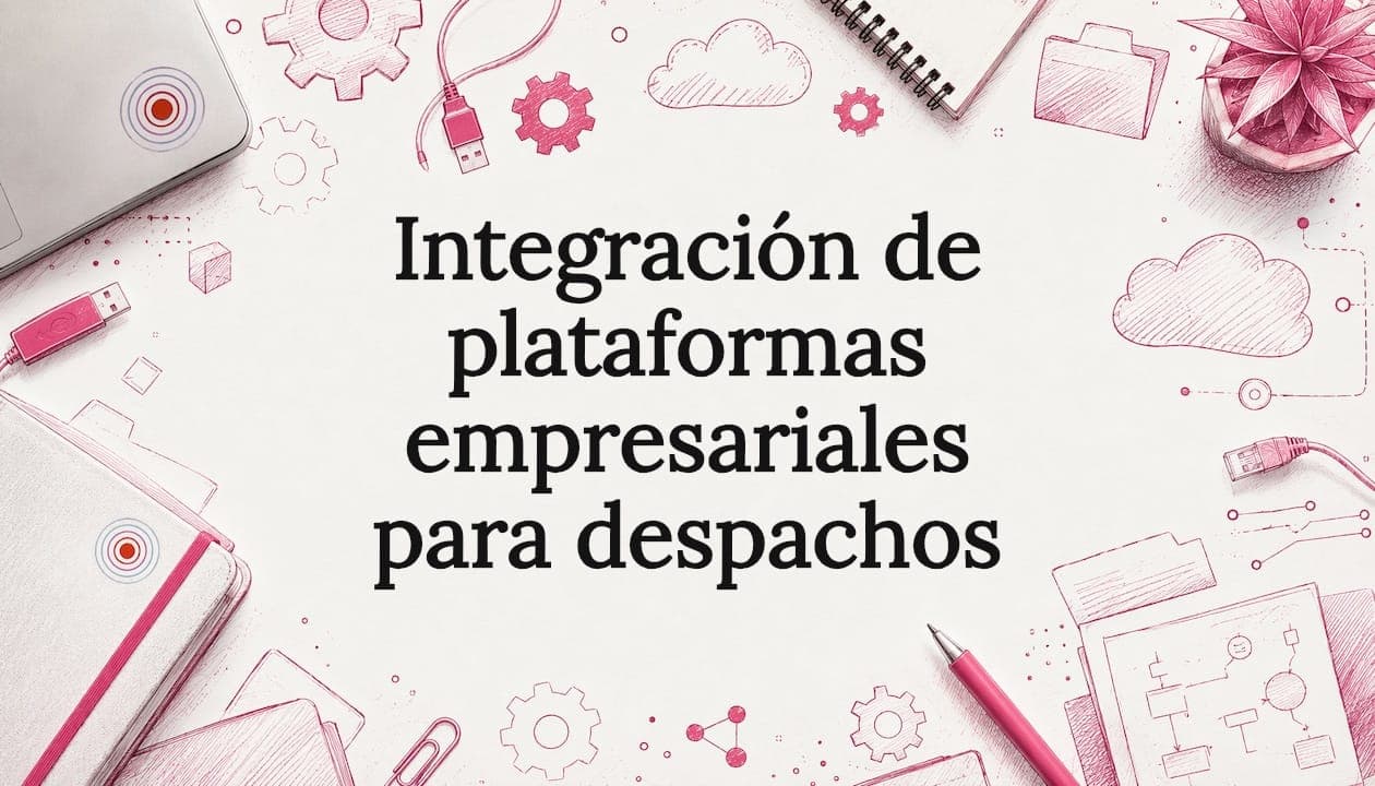 Integración de plataformas empresariales para despachos