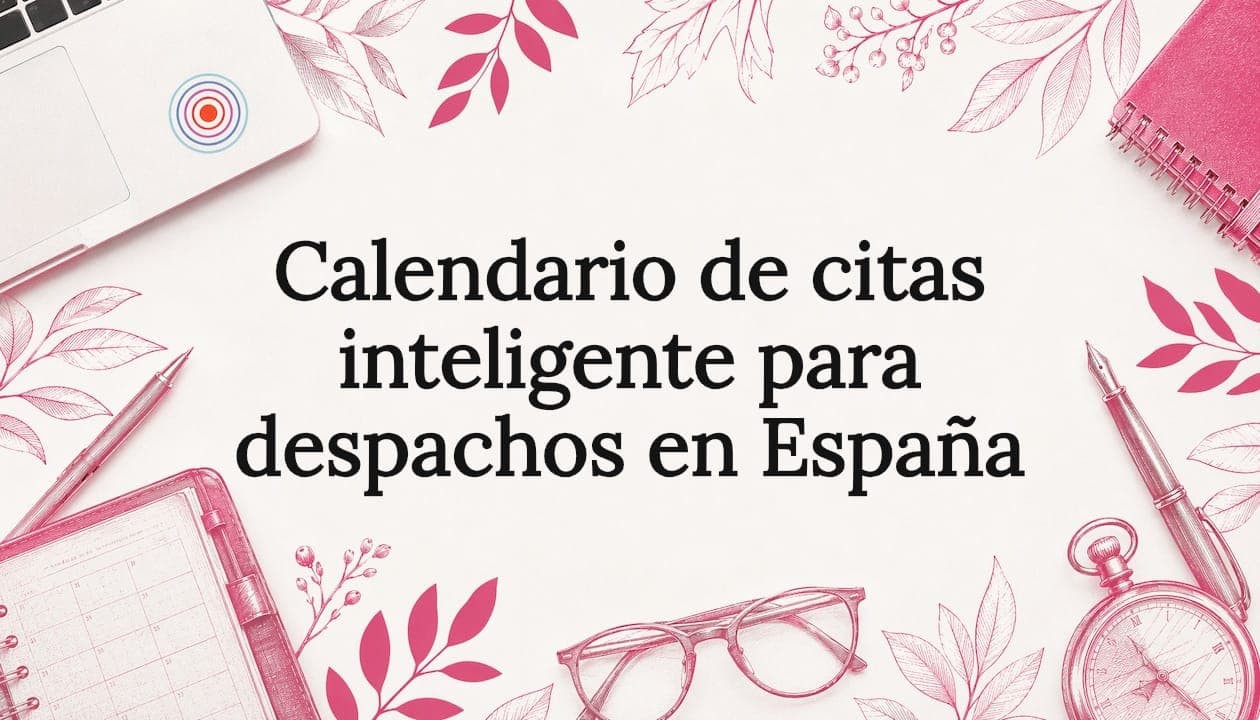 Calendario de citas inteligente para despachos en España