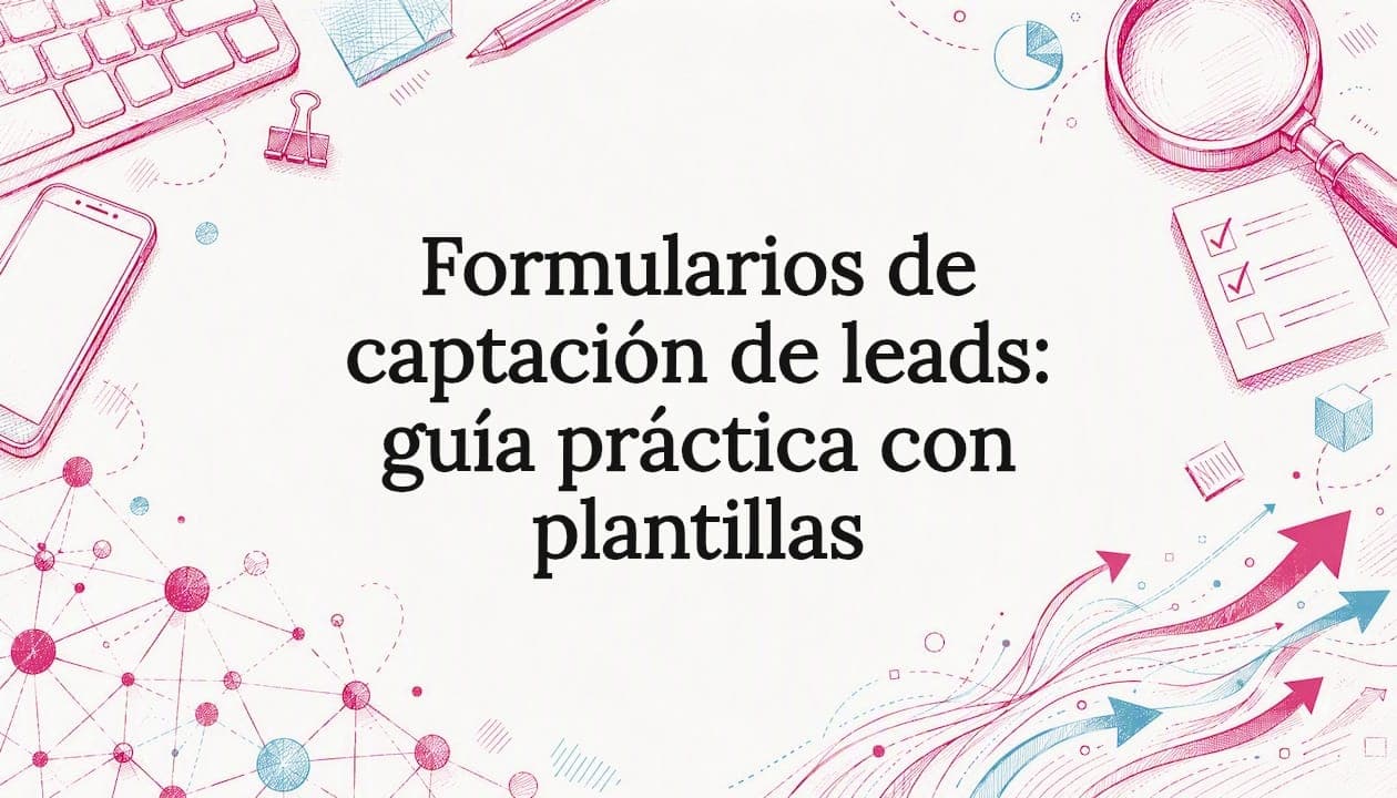 Formularios de captación de leads: guía práctica con plantillas