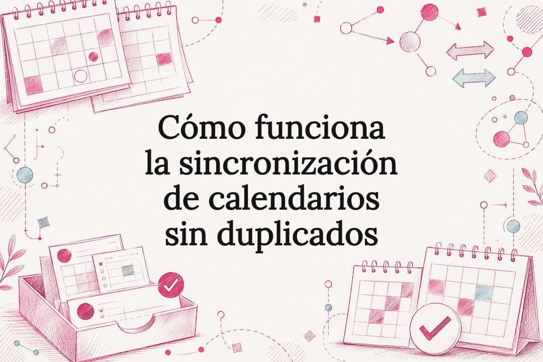 Cómo funciona la sincronización de calendarios sin duplicados