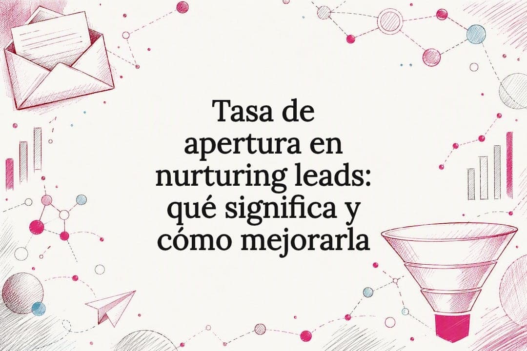 Tasa de apertura en nurturing leads: qué significa y cómo mejorarla