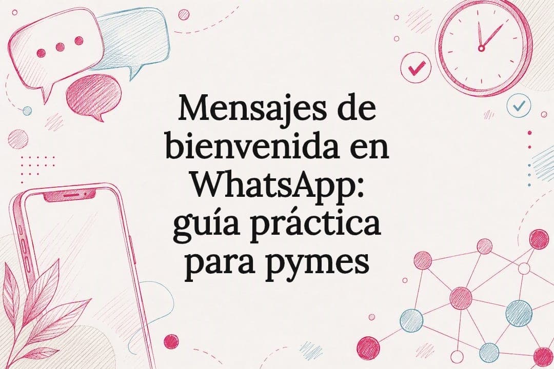 Mensajes de bienvenida en WhatsApp: guía práctica para pymes