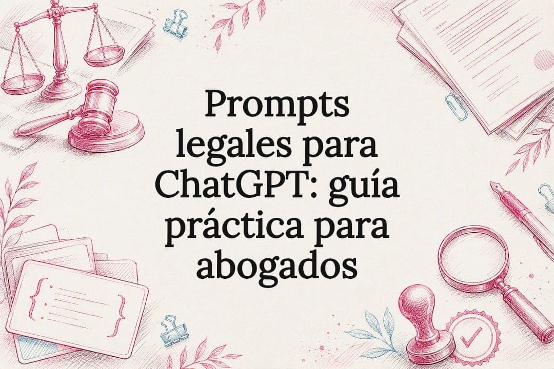 Prompts legales para ChatGPT: guía práctica para abogados